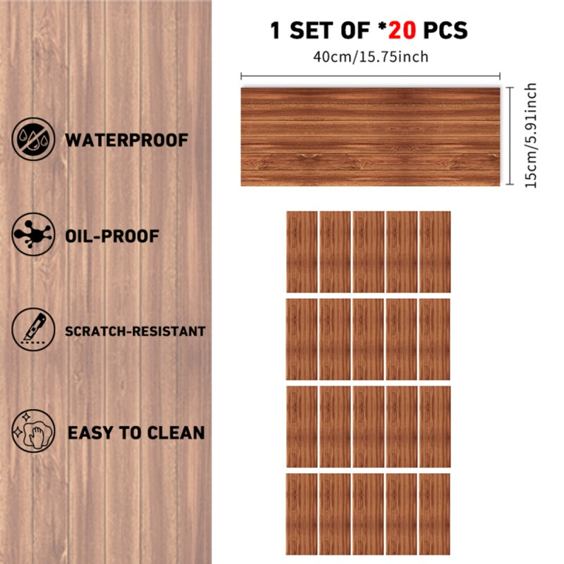 Removable Wood Grain Tiles – Stylish Floors in Minutes