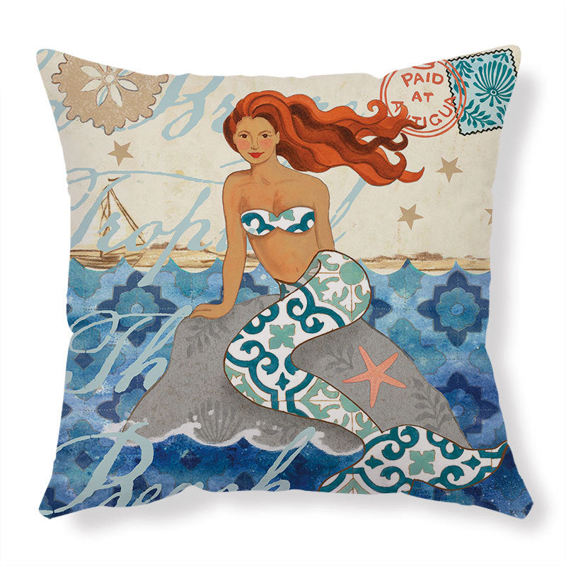 Sea Turtle Cushion Covers – Cozy Coastal Home Vibes