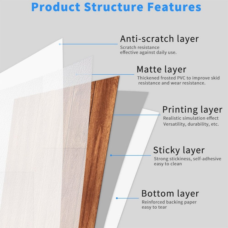 Removable Wood Grain Tiles – Stylish Floors in Minutes