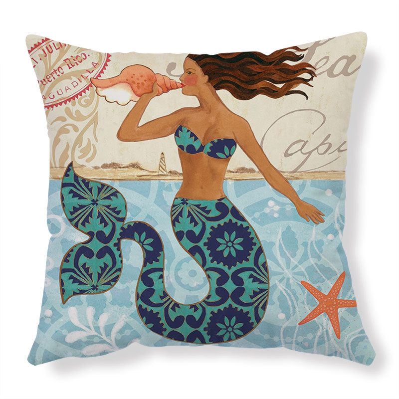 Sea Turtle Cushion Covers – Cozy Coastal Home Vibes