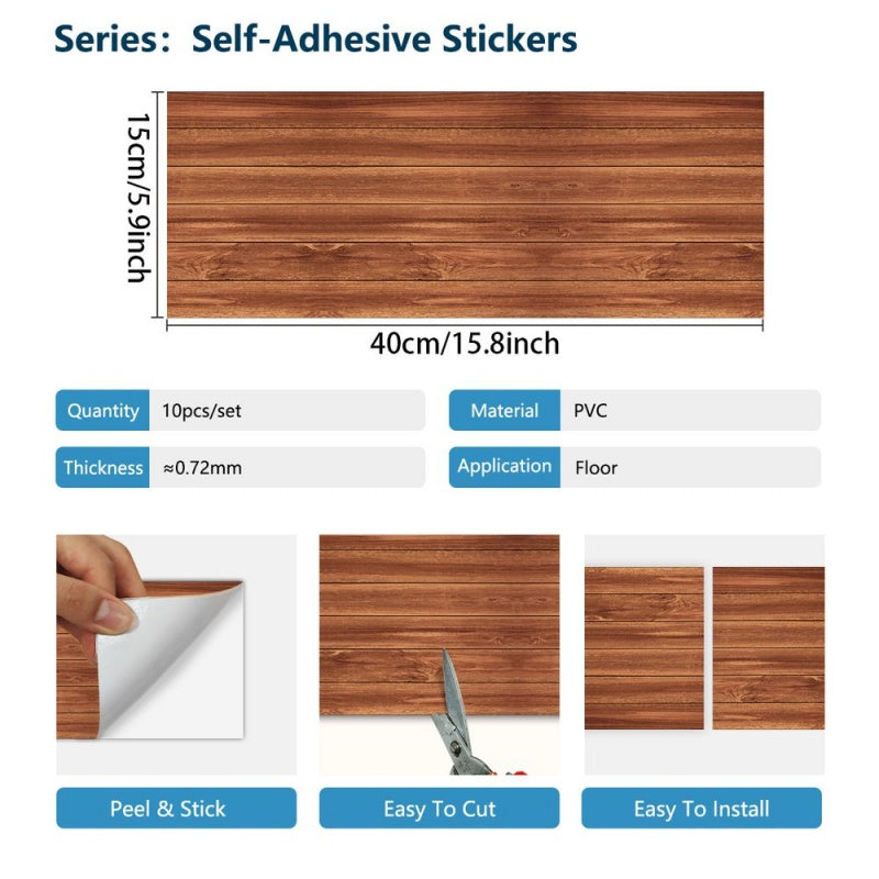 Removable Wood Grain Tiles – Stylish Floors in Minutes