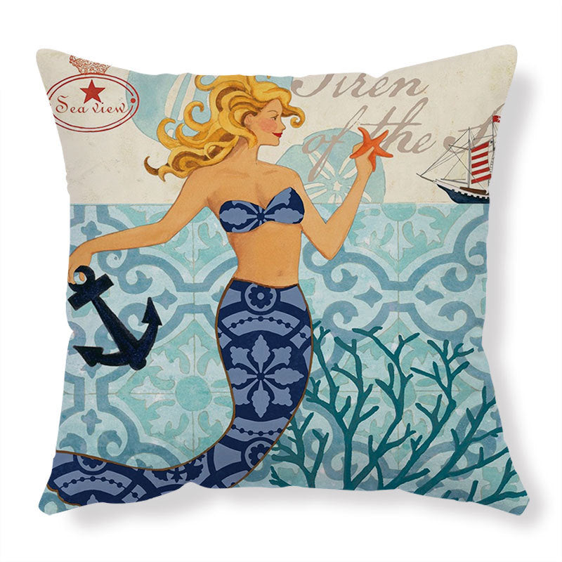 Sea Turtle Cushion Covers – Cozy Coastal Home Vibes