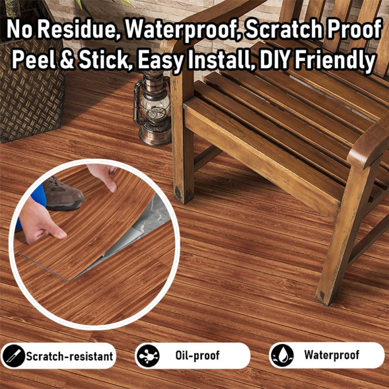 Removable Wood Grain Tiles – Stylish Floors in Minutes